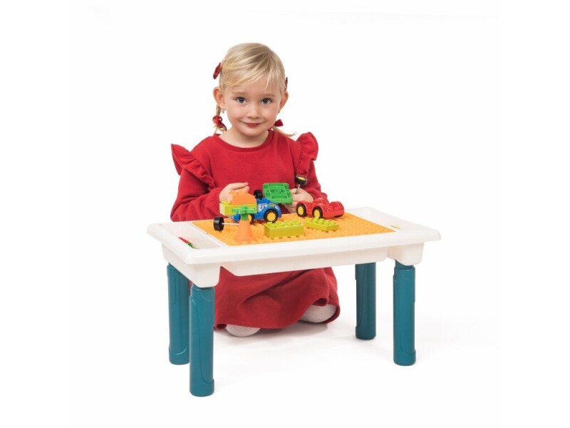 L-W Toys Plastový stoleček pro větší stavitele 